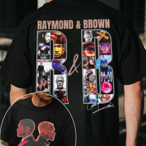 Usher Raymond x Chris Brown Concert 2 Sided Shirt