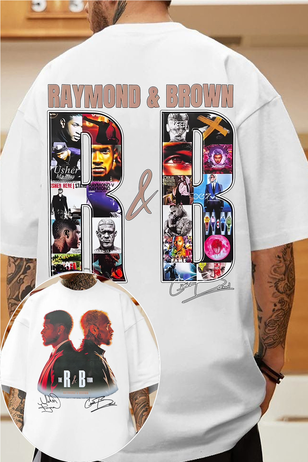 Chris Brown Concert 2 Sided Shirt (2)