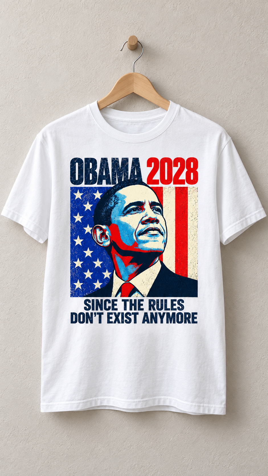 Obama 2028 Shirt, Vote Blue (1)