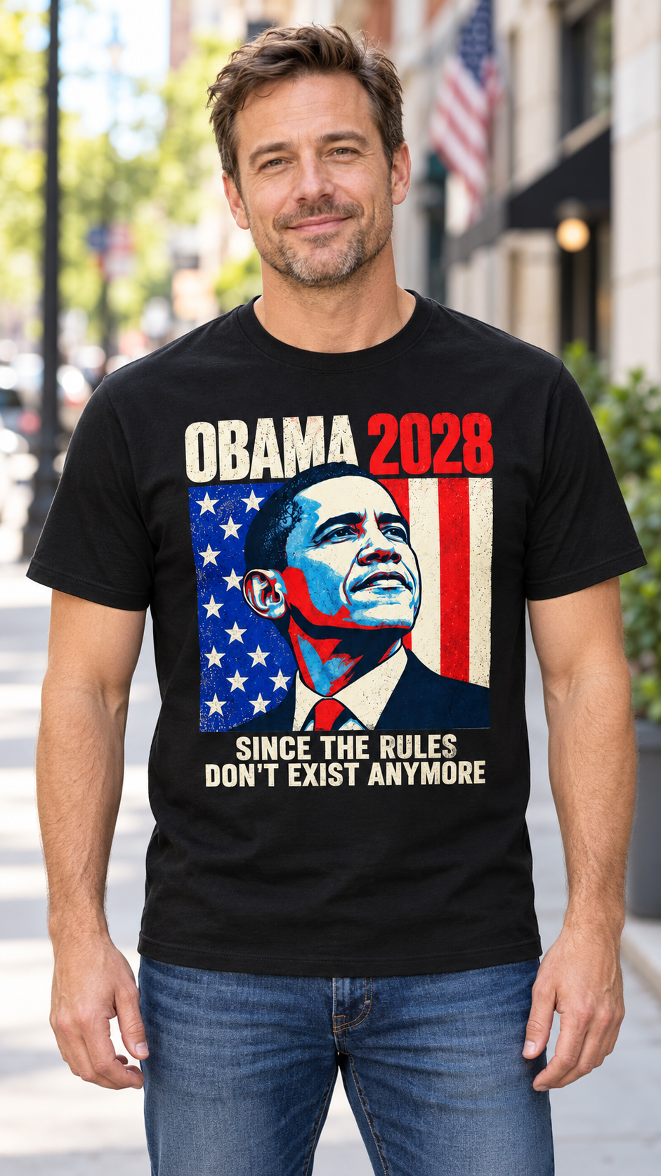 Obama 2028 Shirt, Vote Blue