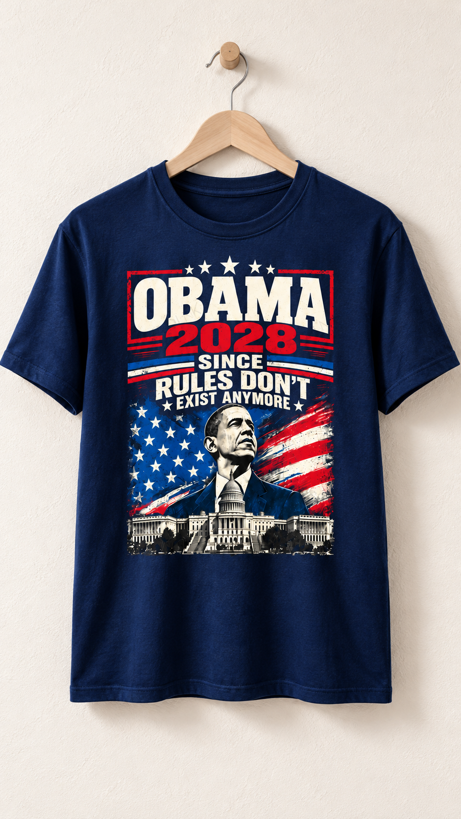 Obama 2028 Since Rules Don’t Exist Anymore Shirt (2)